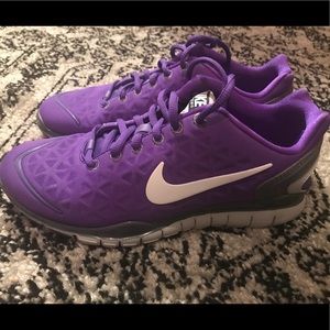 Purple Nike Training Free Fit 2 Sneakers